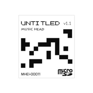 DATA (album) : UNTITLED v1.1／Glitch・電子音楽／MUSIC HEAD／JP MUSIC HEADの音楽｜ポップでストイックなモダン電子音楽を制作配信！ compose unit MUSIC HEADによる音楽データ作品集 タイトル : UNTITLED v1.1 by music head メディア : microSD card(SDアダプター付属) ファイル形式 : WAV(24bit/96kHz)& mp3(256kbps/44.1kHz) experimental型Electronic 15track 3150JP (税込／送料無料)タイトル : UNTITLED v1.1 by music head 商品番号 : MHEI-00011 メディア : microSD card(SDアダプター付属) ファイル形式 : WAV(24bit/96kHz)& mp3(256kbps/44.1kHz) スタイル ： Glitch 電子音楽 15track 3150JPY(税込／送料無料) UNTITLEDは一筆書き的でシンプルな中にも複雑さと洗練された構造を備えた音響作品 .ここでの楽曲たちはある意味で超メロディックを強調したハーモニック・ミュージックです。倍音感覚・コントロールする・構成する・ズレる・拡張する・ぶった切る・移動する・組み替える・抜き取る・差替える・追加する・視点を変える等々。ランダムっぽいのですが調和・バランスってことを意識して作った楽曲達であります..