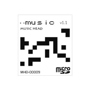 タイトル : ..music ver.1.1 by music head メディア : microSD card(SDアダプター付属) ファイル形式 : WAV(24bit/96kHz)& mp3(256kbps/44.1kHz) Electronic 9track 4170JPY (税込／送料無料)